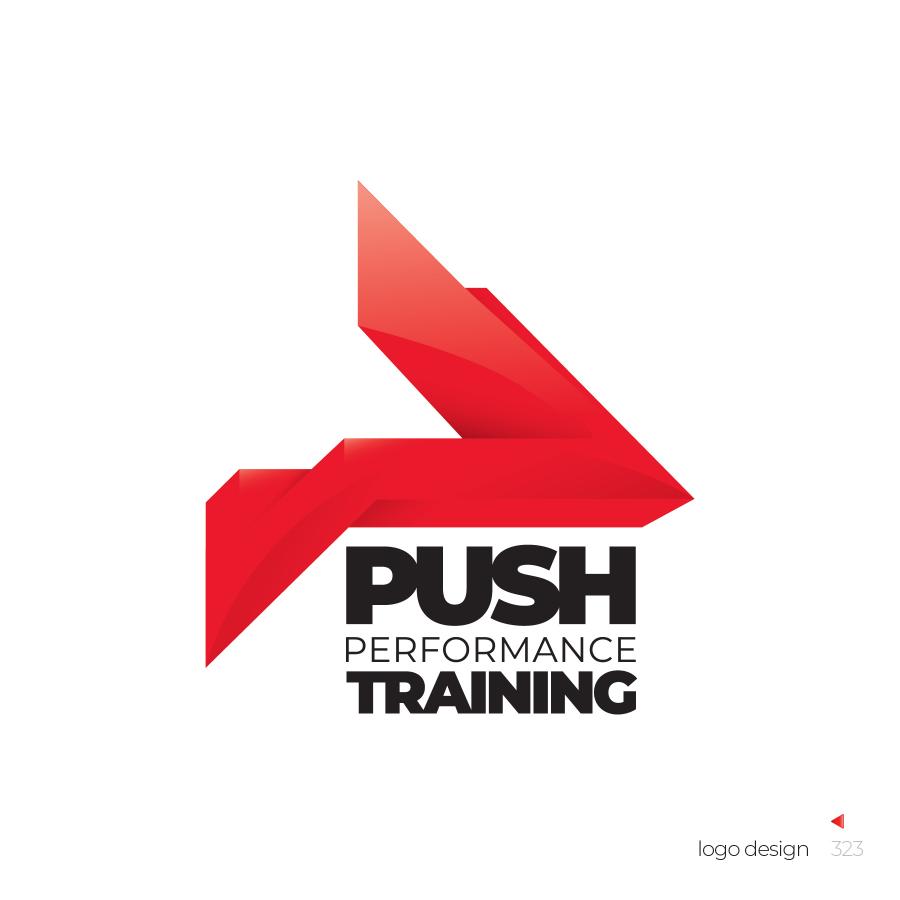 PUSH Performance — Logo Design by Joel Kelley