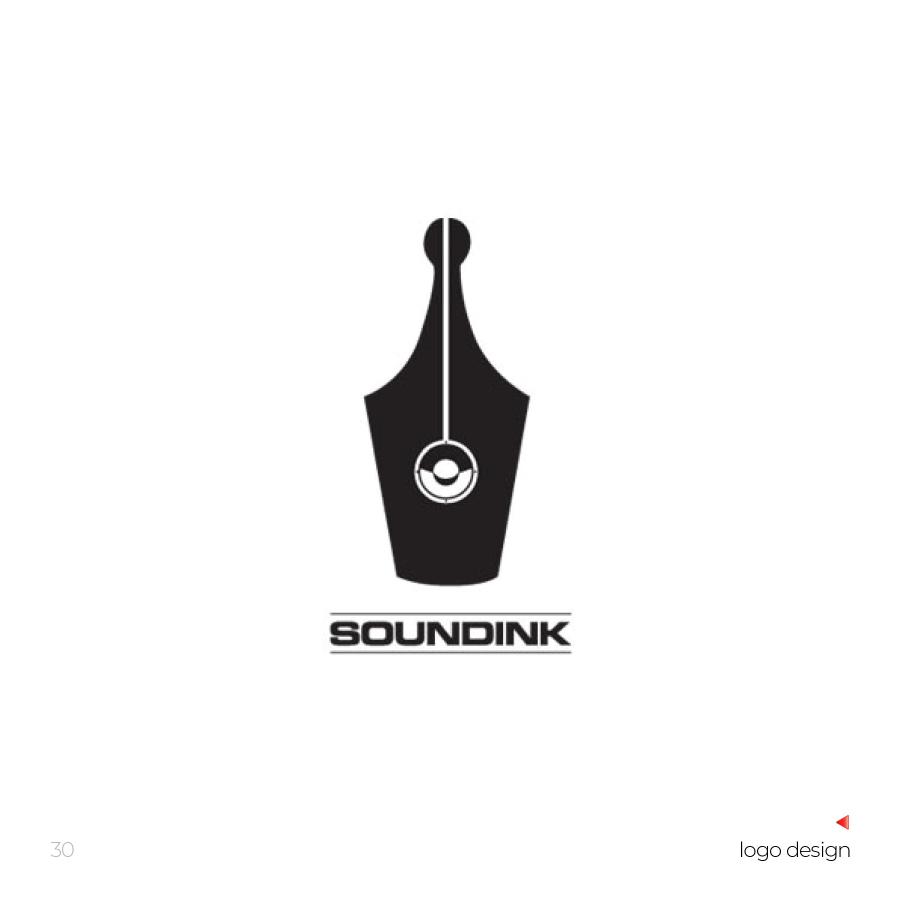 Soundink — Logo Design by Joel Kelley