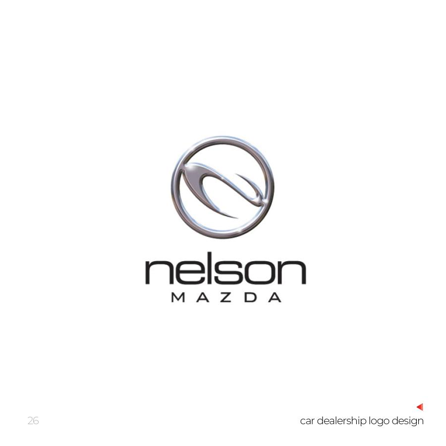 Nelson Mazda — Logo Design by Joel Kelley
